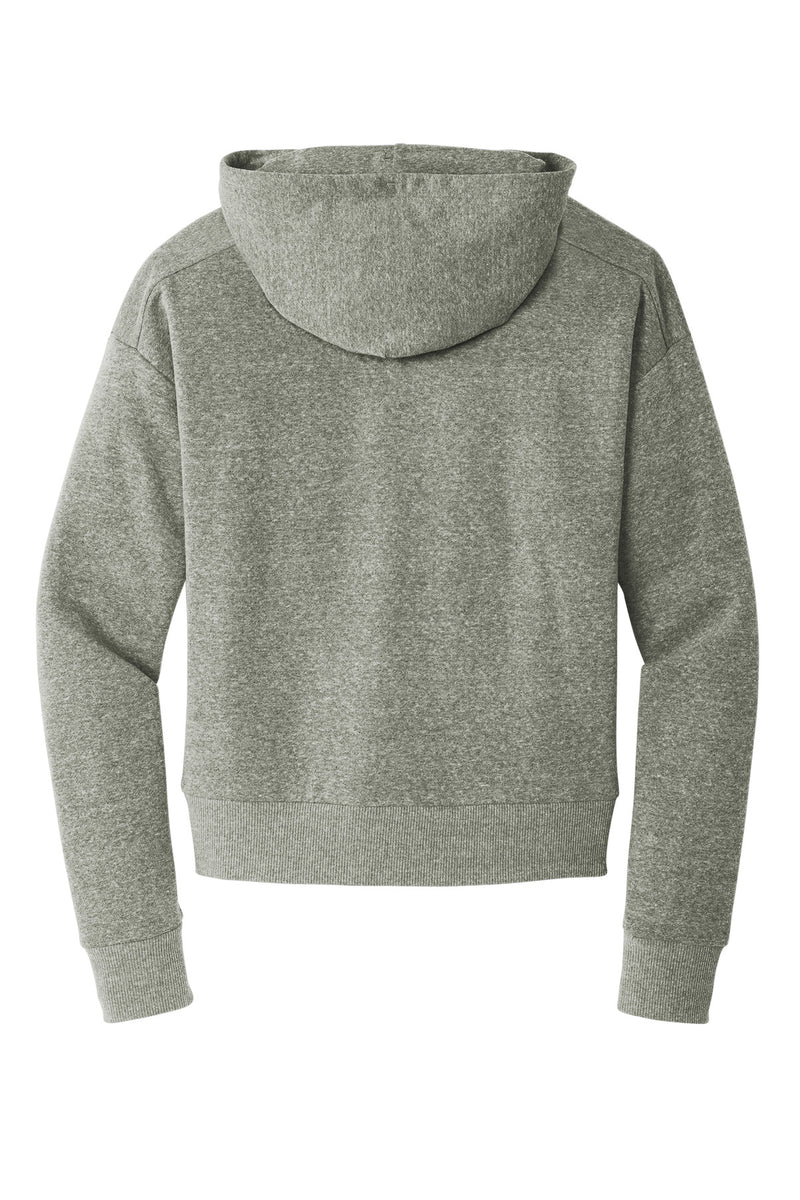 District Women's Perfect Tri Fleece 1/2-Zip Pullover - Grey Frost