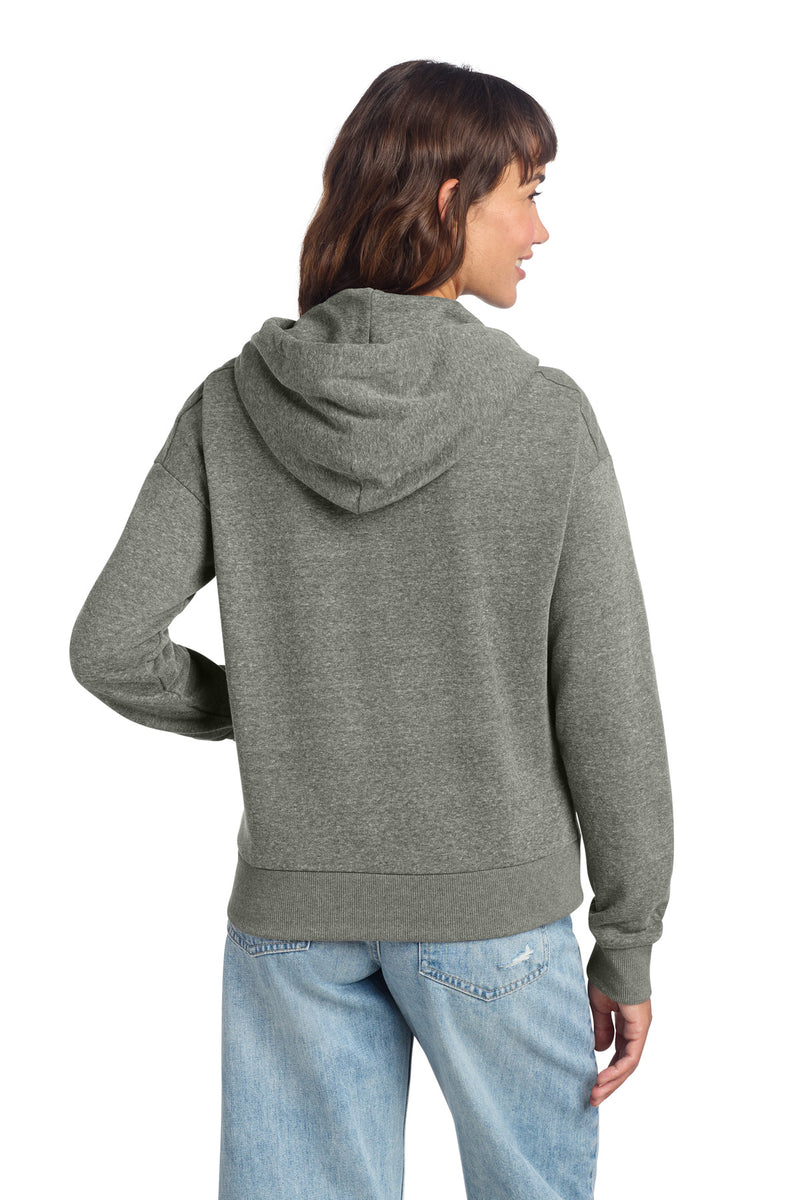 District Women's Perfect Tri Fleece 1/2-Zip Pullover - Heathered Charcoal