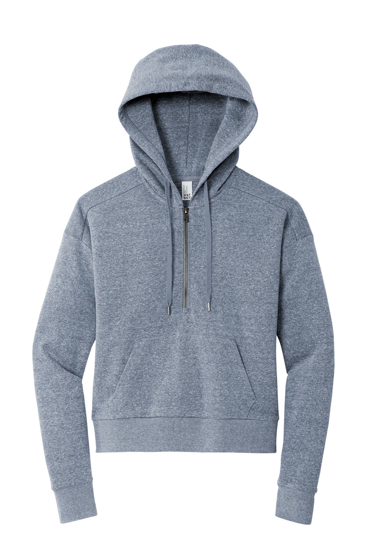 District Women's Perfect Tri Fleece 1/2-Zip Pullover - Navy Frost