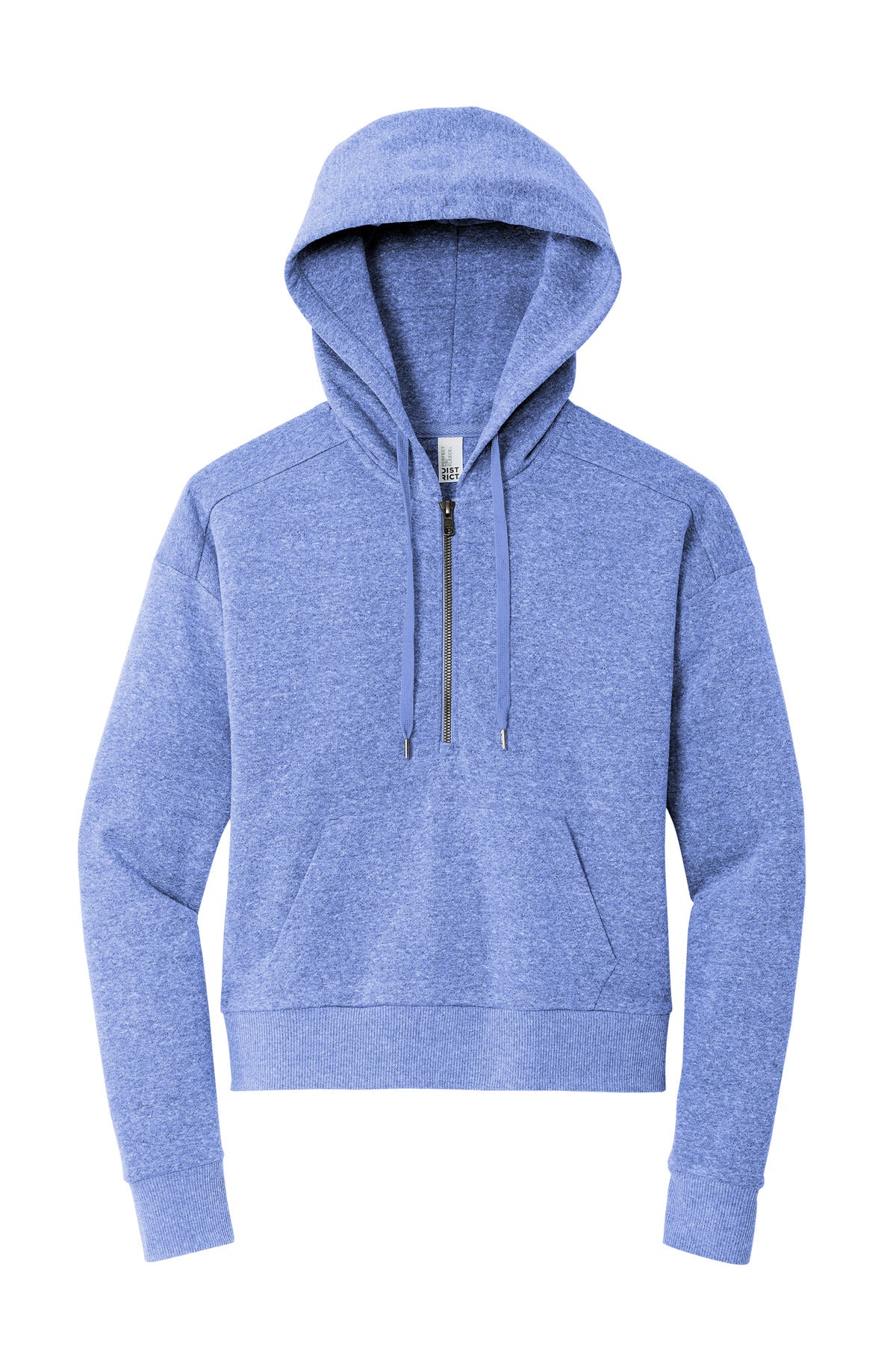 District Women's Perfect Tri Fleece 1/2-Zip Pullover - Royal Frost