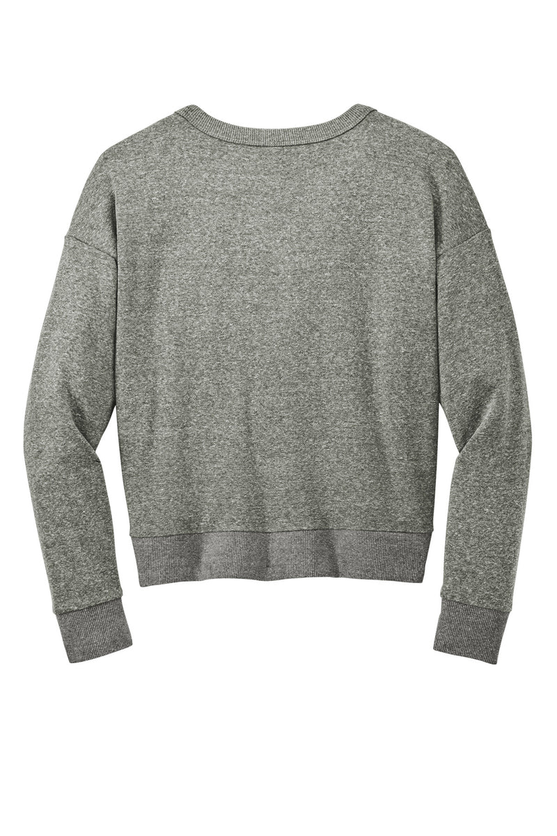 District Women's Perfect Tri Fleece V-Neck Sweatshirt - Heathered Charcoal