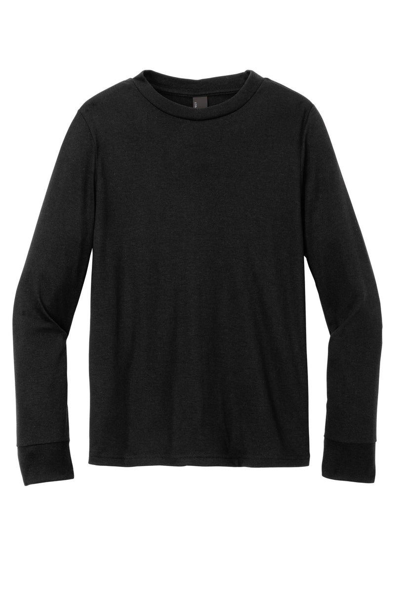 District Youth Perfect Tri Long Sleeve Tee - Black