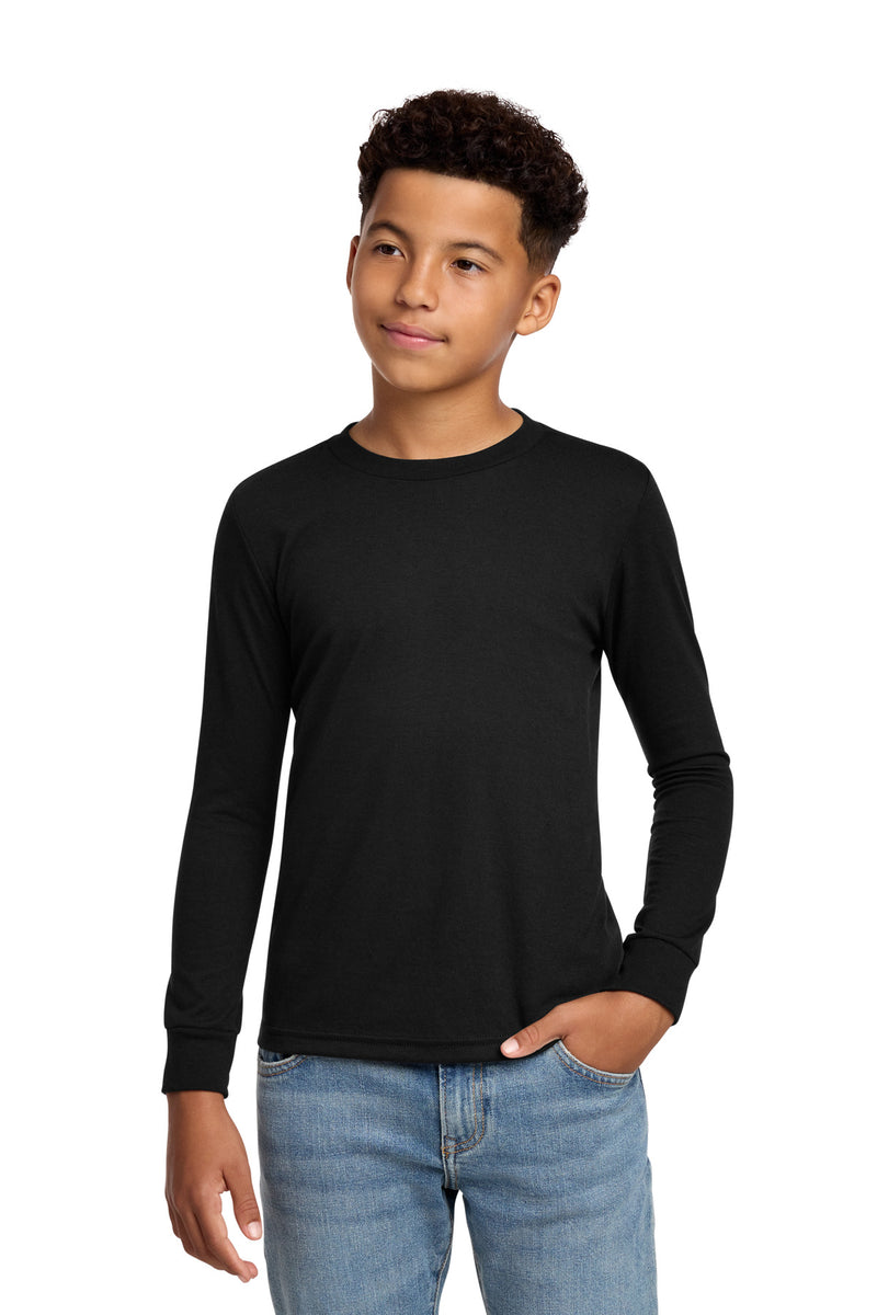 District Youth Perfect Tri Long Sleeve Tee - Black