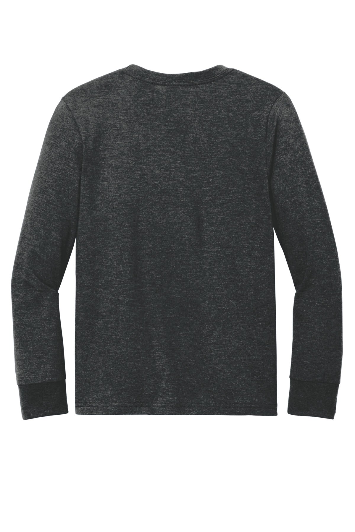District Youth Perfect Tri Long Sleeve Tee - Black Frost