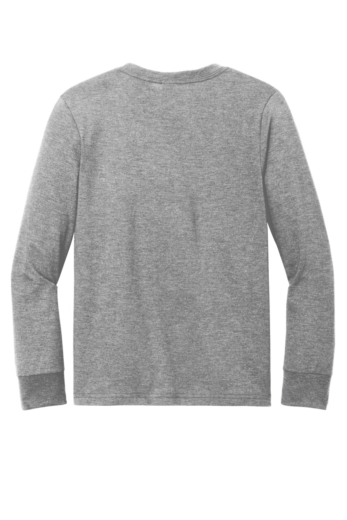 District Youth Perfect Tri Long Sleeve Tee - Grey Frost