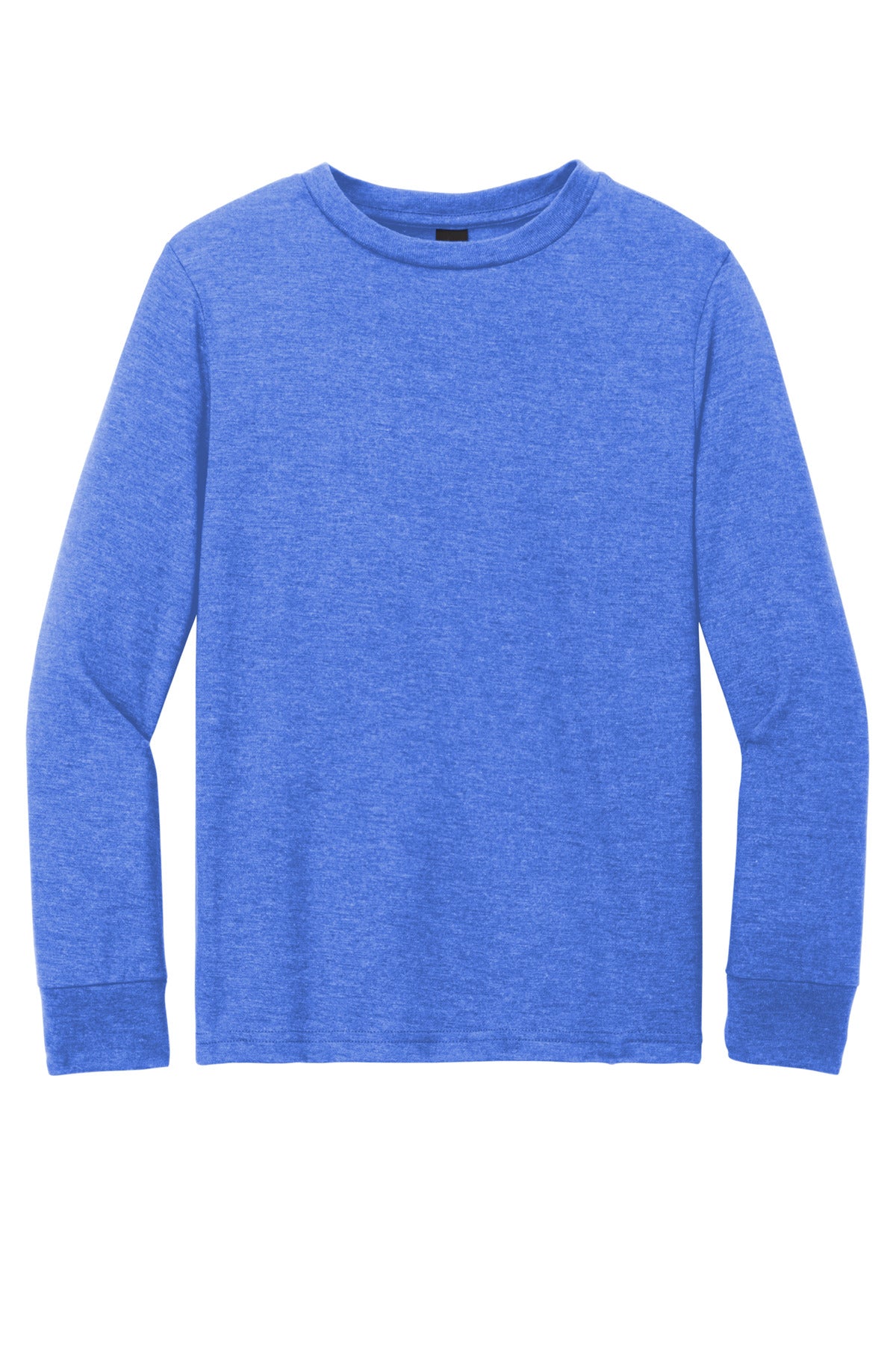 District Youth Perfect Tri Long Sleeve Tee - Royal Frost