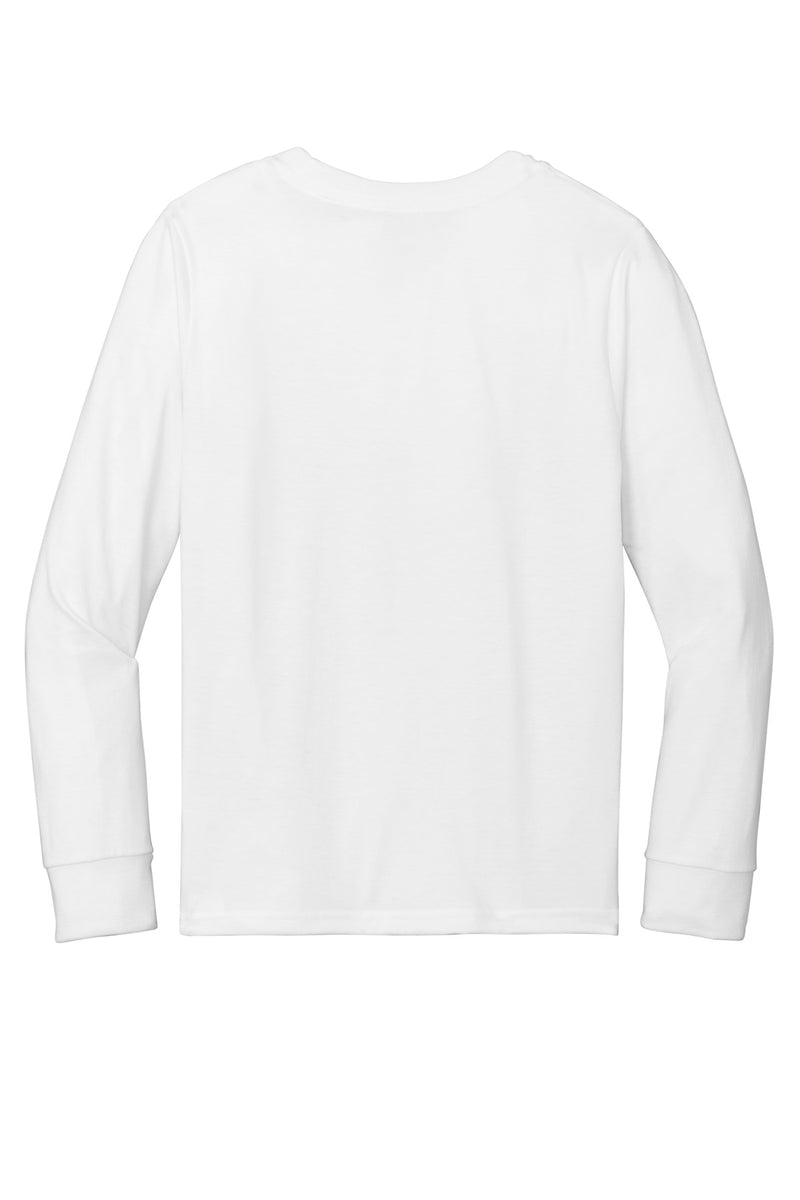 District Youth Perfect Tri Long Sleeve Tee - White