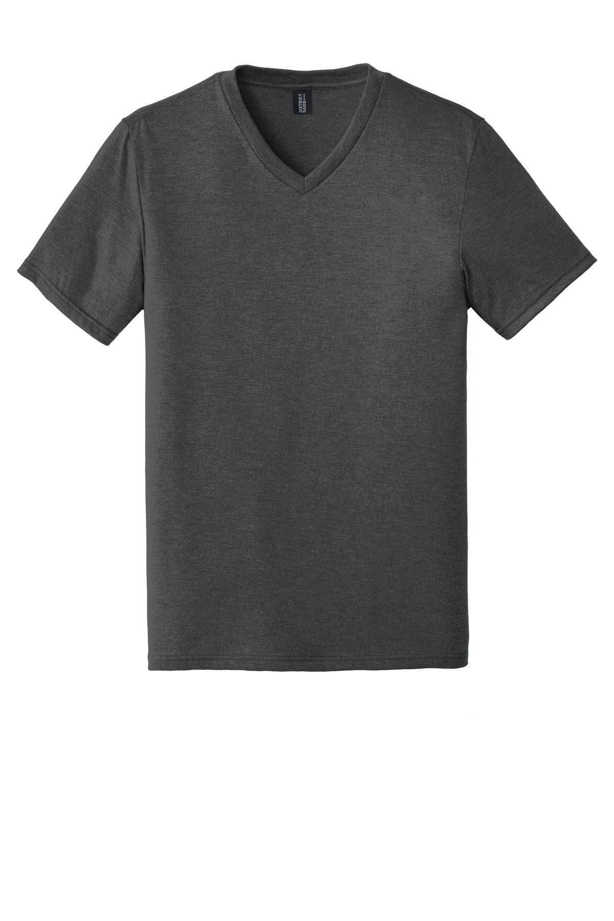 District   Perfect Tri V-Neck Tee - Black Frost