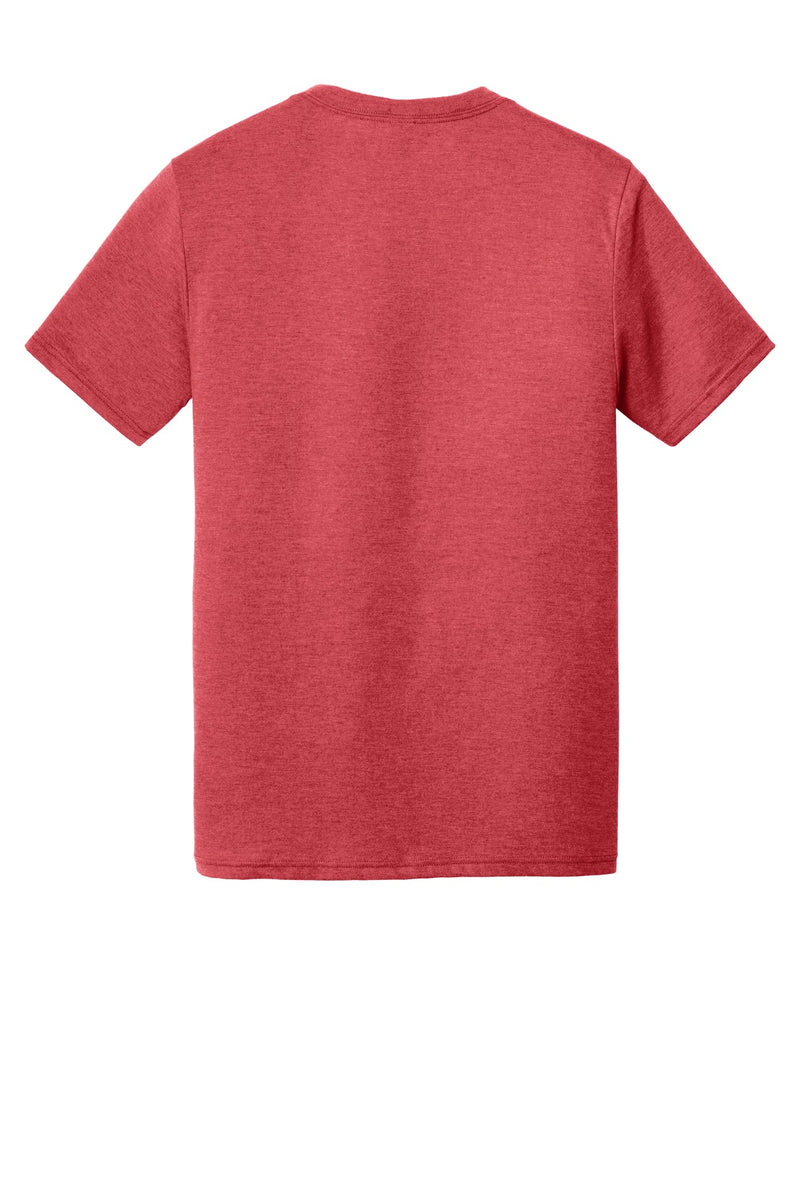 District   Perfect Tri V-Neck Tee - Red Frost