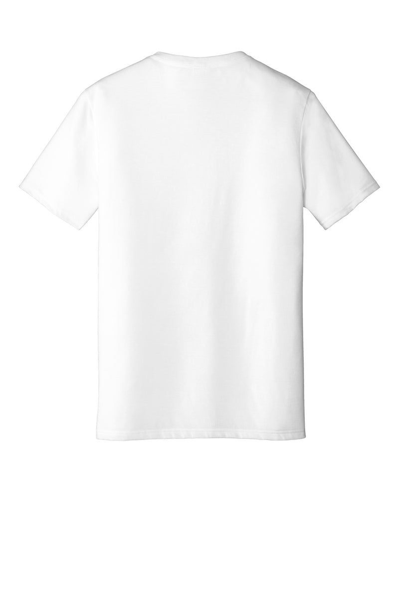 District   Perfect Tri V-Neck Tee - White