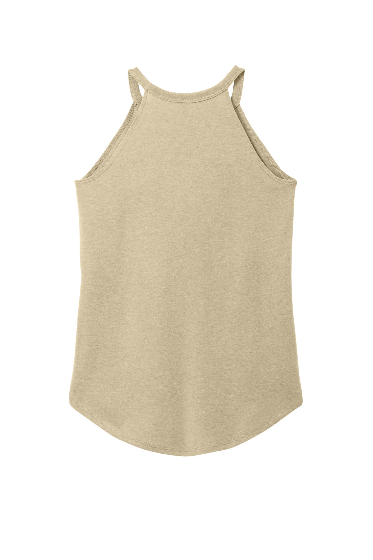 District   Women's Perfect Tri  Rocker Tank - Desert Tan Heather