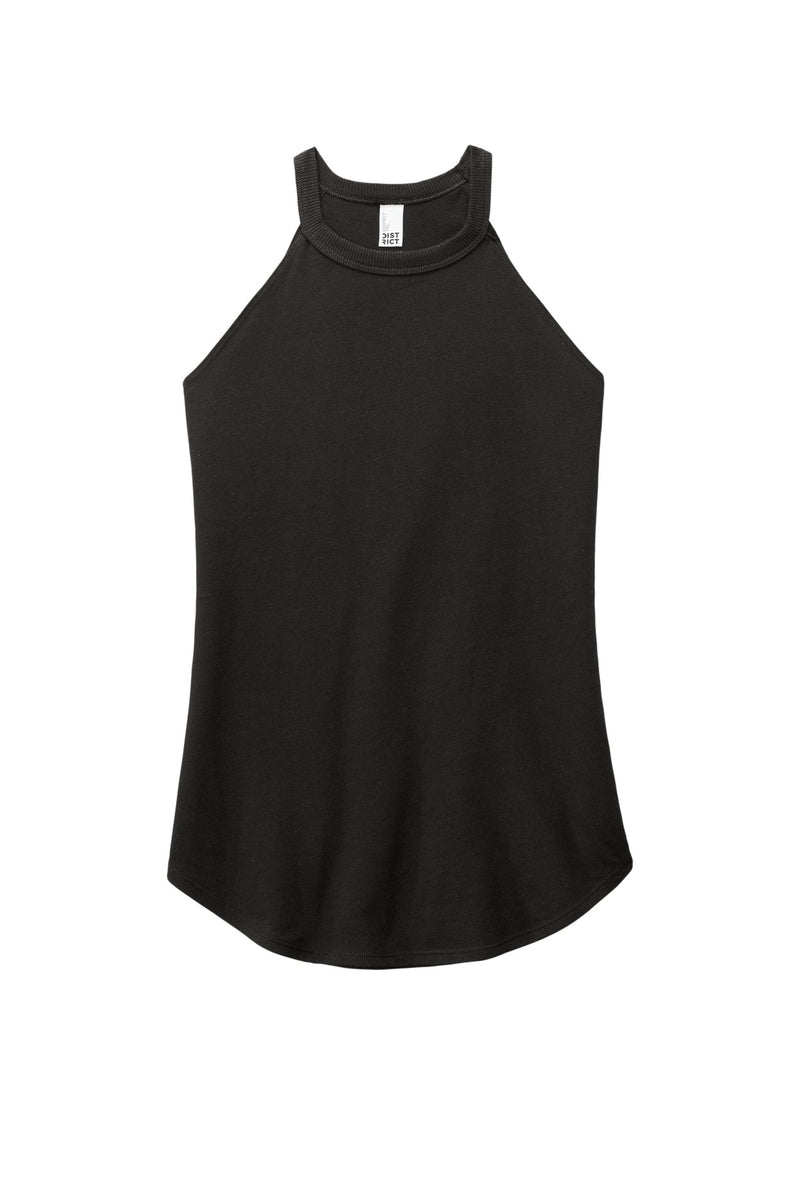 District   Women's Perfect Tri  Rocker Tank - Black