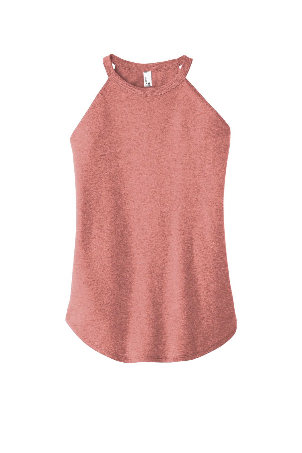 District   Women's Perfect Tri  Rocker Tank - Blush Frost