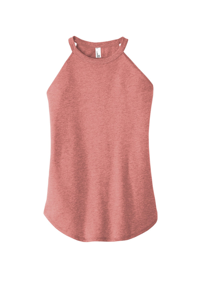 District   Women's Perfect Tri  Rocker Tank - Blush Frost