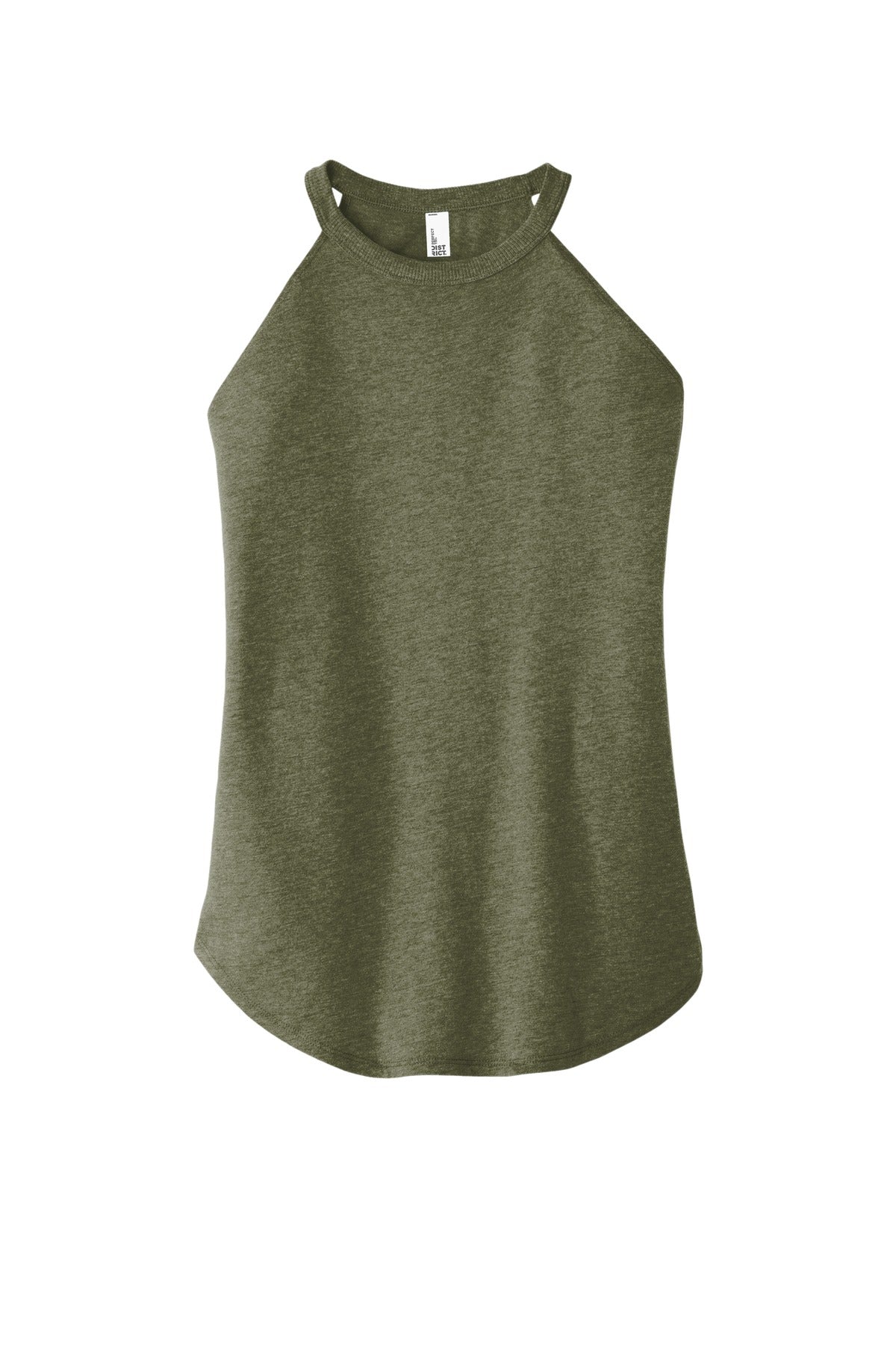 District   Women's Perfect Tri  Rocker Tank - Military Green Frost