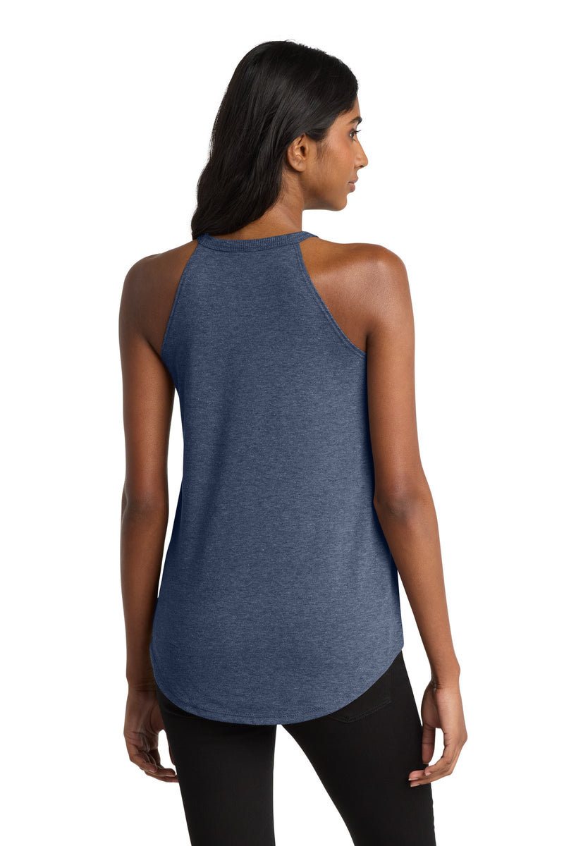 District   Women's Perfect Tri  Rocker Tank - Navy Frost