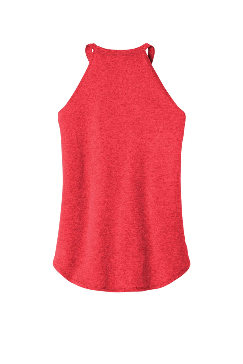 District   Women's Perfect Tri  Rocker Tank - Red Frost