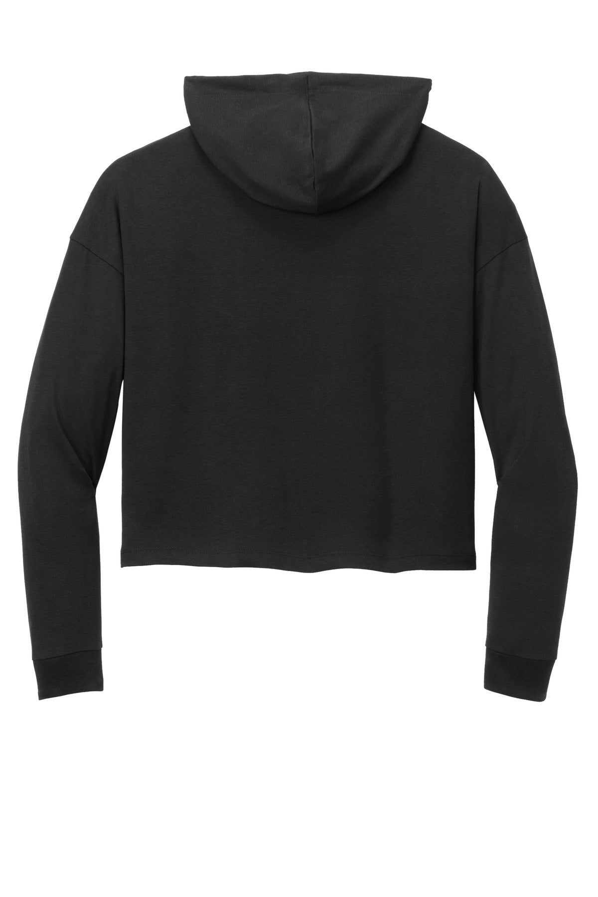 District Women's Perfect Tri Midi Long Sleeve Hoodie - Black