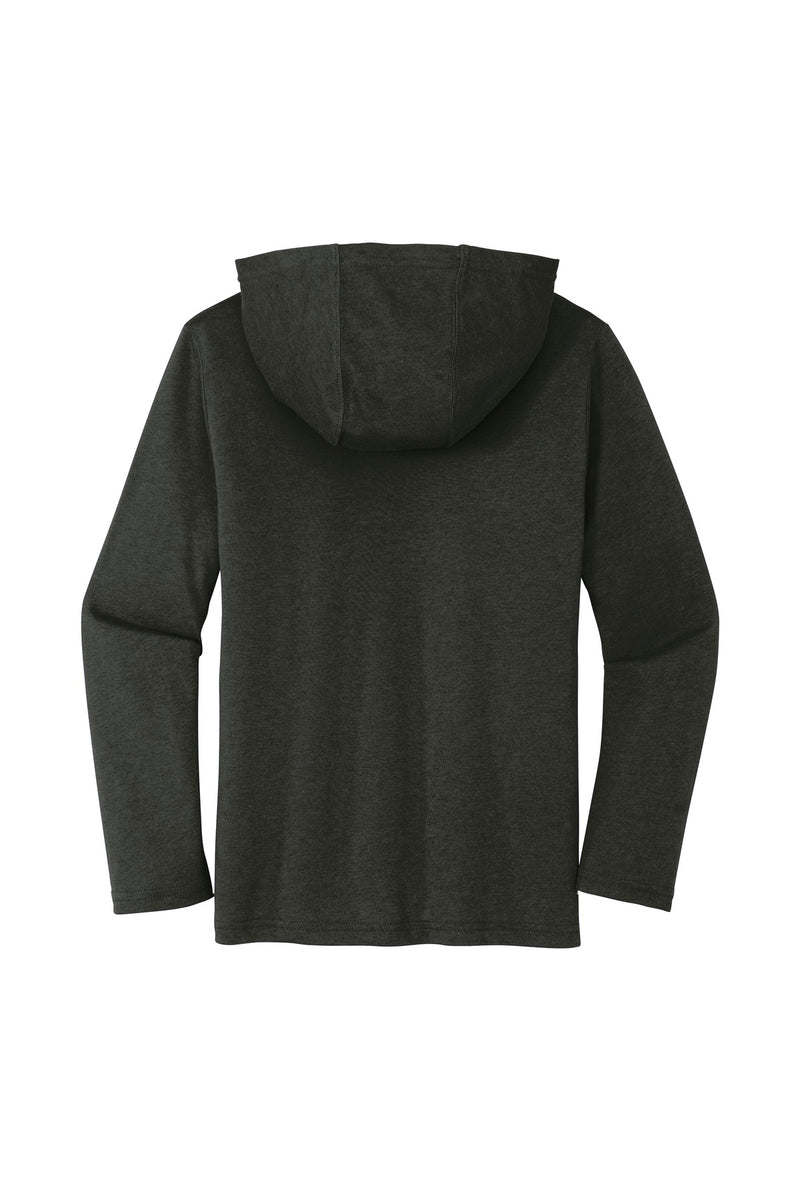 District  Youth Perfect Tri  Long Sleeve Hoodie - Black Frost