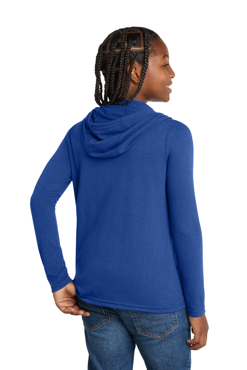 District  Youth Perfect Tri  Long Sleeve Hoodie - Deep Royal