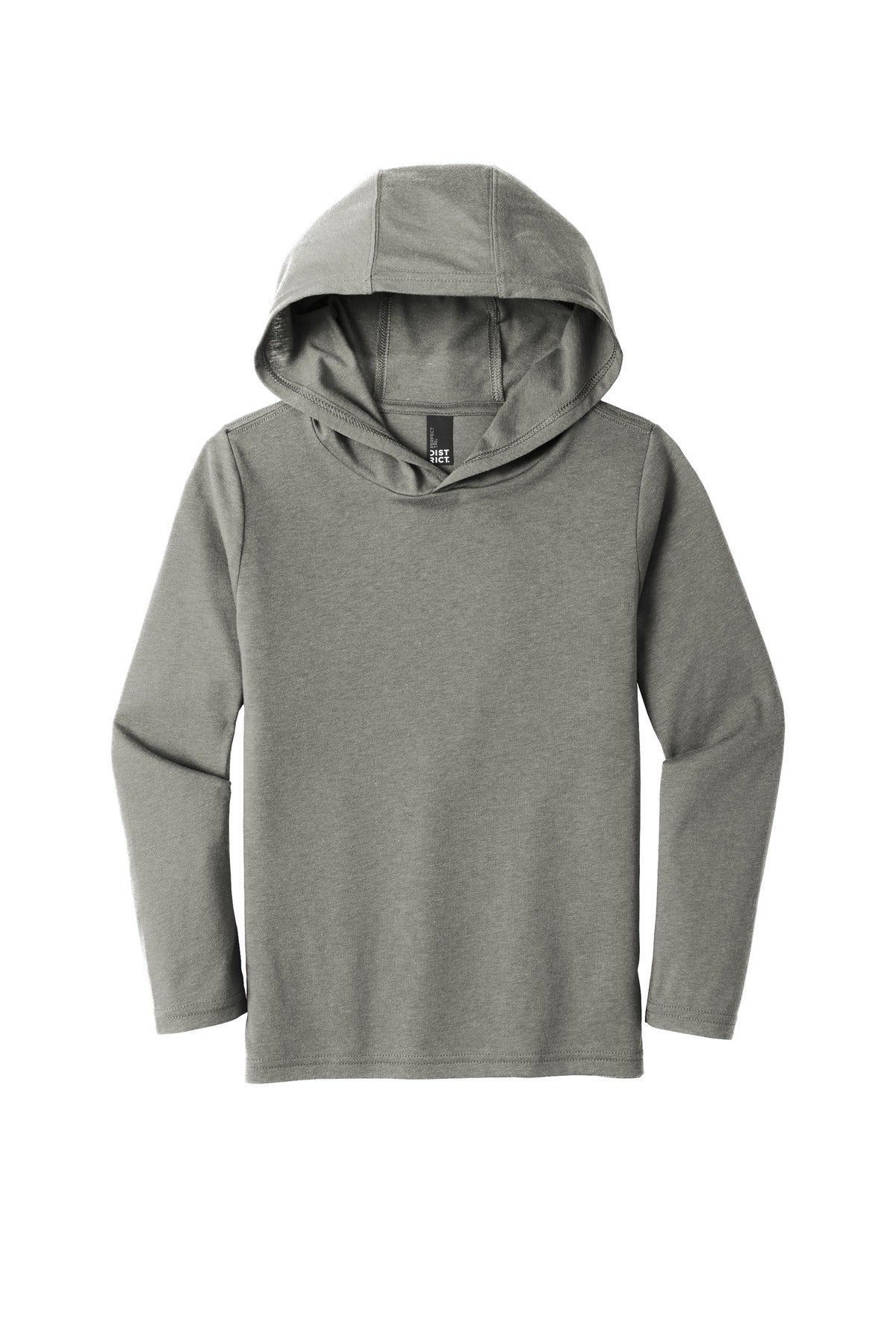 District  Youth Perfect Tri  Long Sleeve Hoodie - Grey Frost
