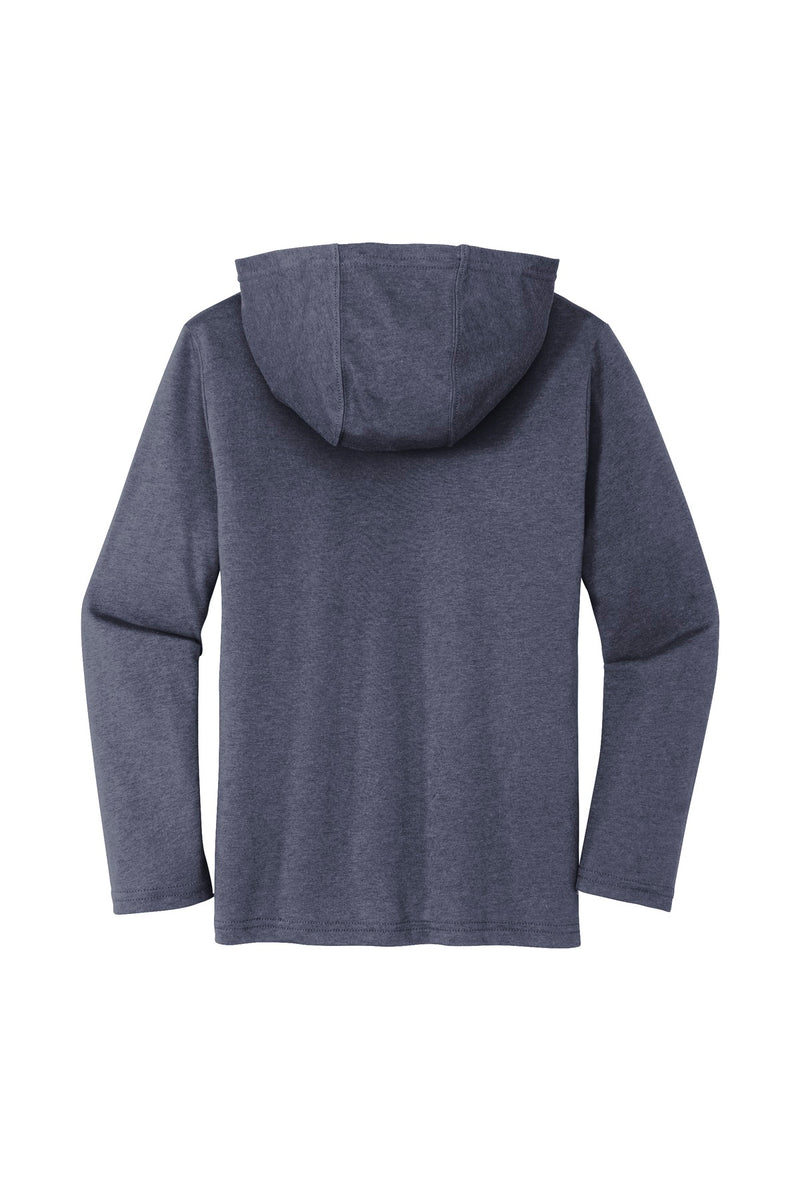 District  Youth Perfect Tri  Long Sleeve Hoodie - Navy Frost