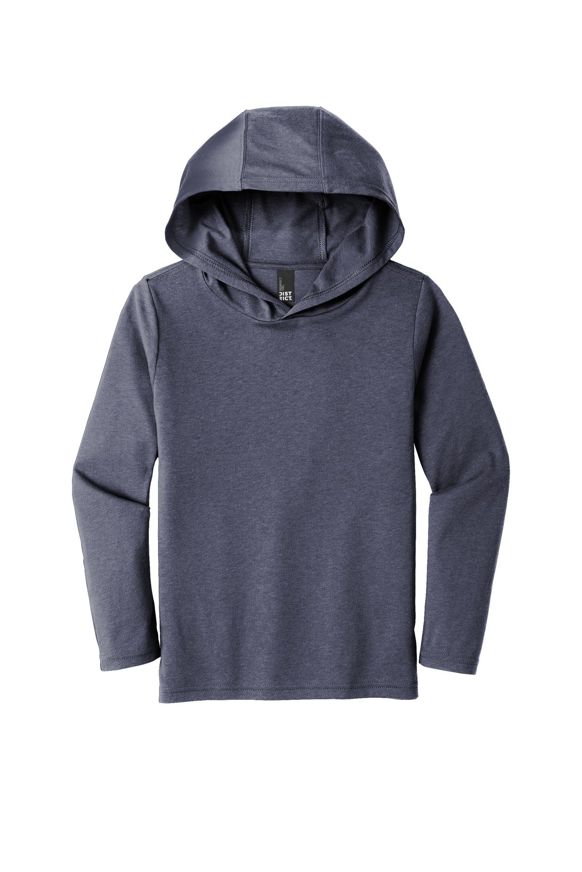 District  Youth Perfect Tri  Long Sleeve Hoodie - Navy Frost