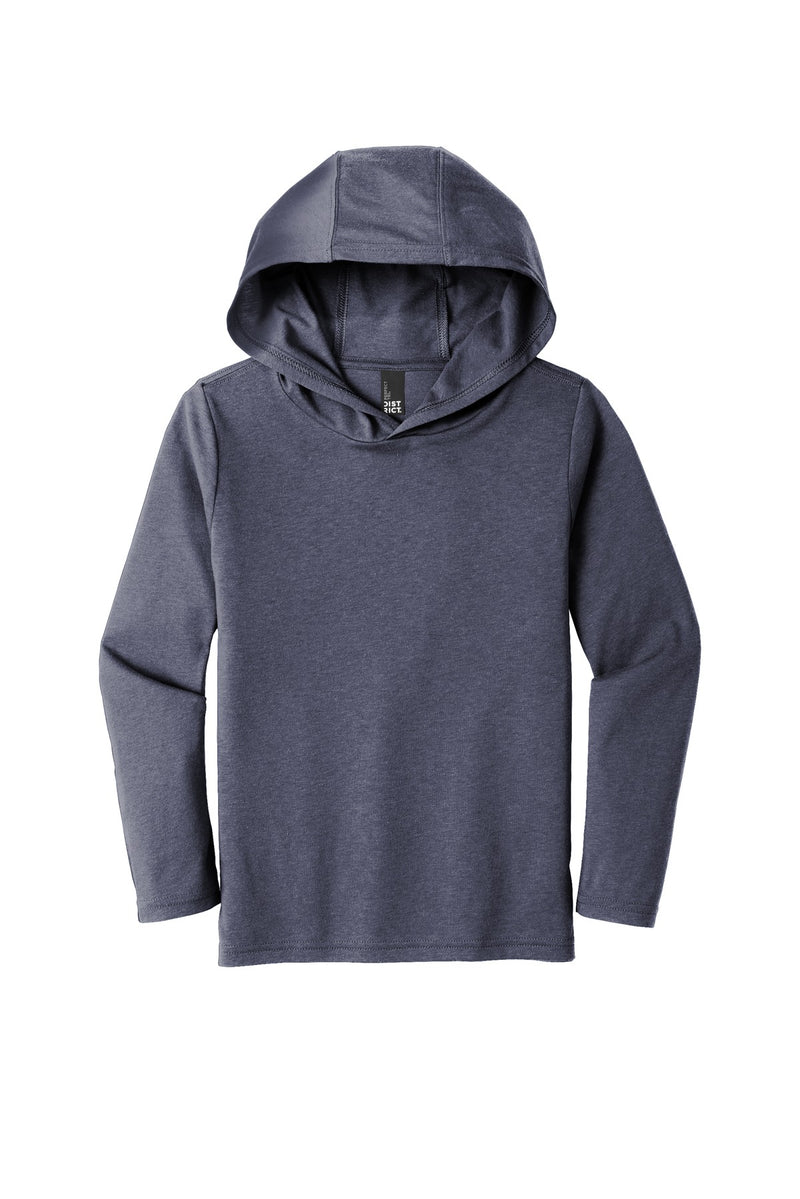 District  Youth Perfect Tri  Long Sleeve Hoodie - Navy Frost