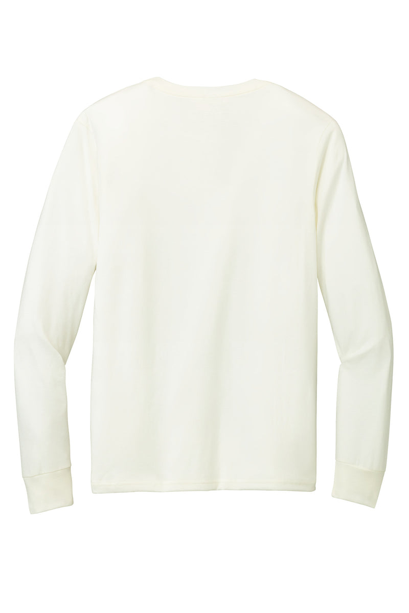 District Perfect Tri Long Sleeve Henley - Natural