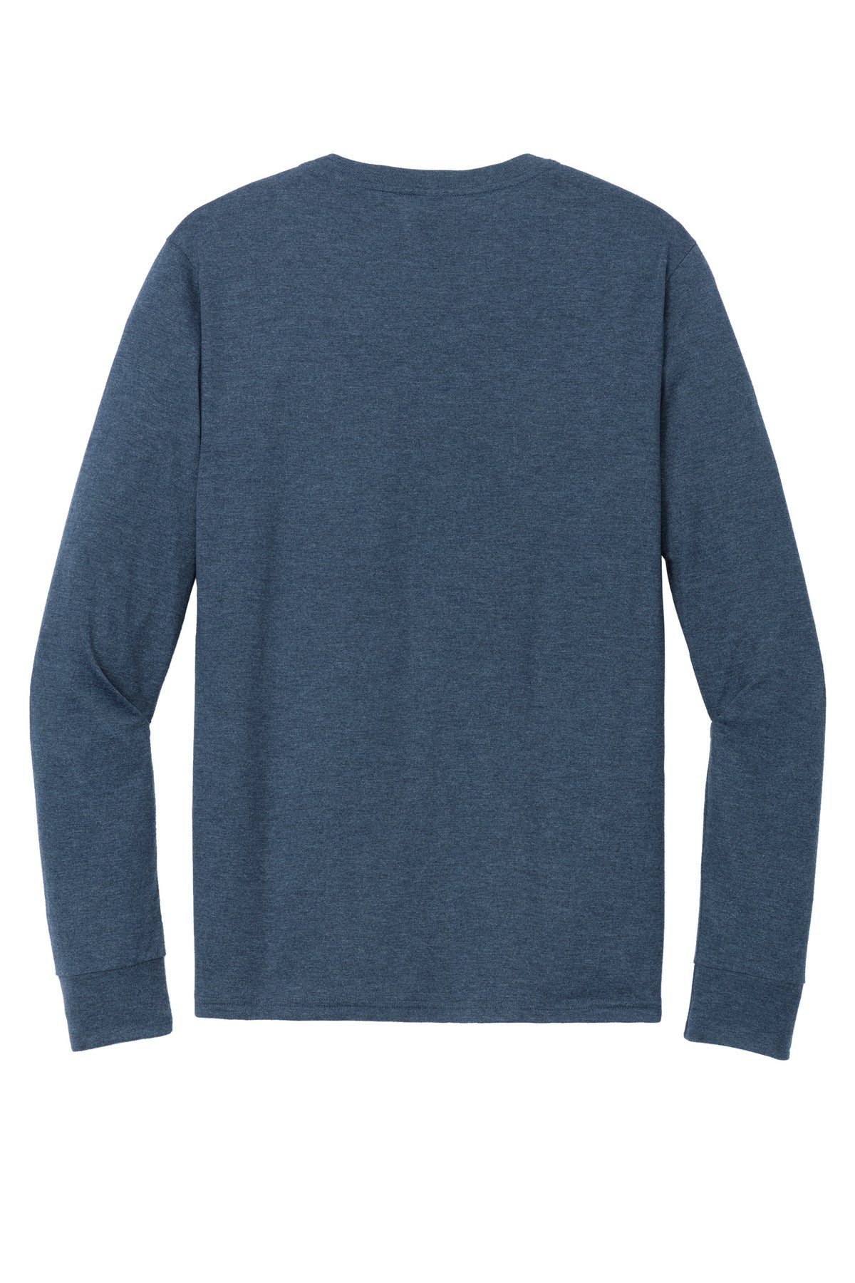 District Perfect Tri Long Sleeve Henley - Navy Frost