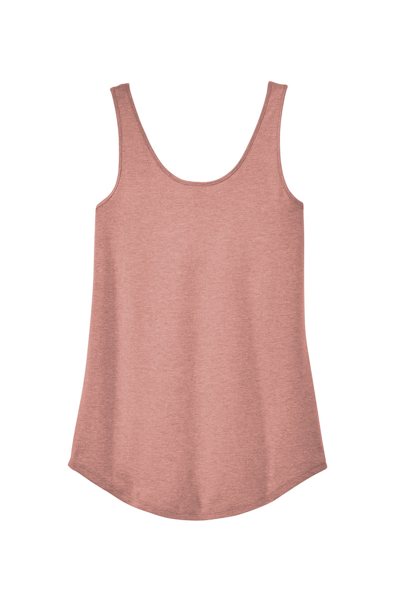 District Women's Perfect Tri Relaxed Tank - Blush Frost