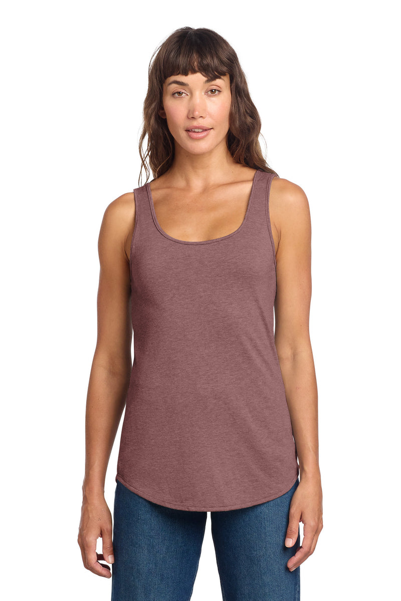 District Women's Perfect Tri Relaxed Tank - Blush Frost