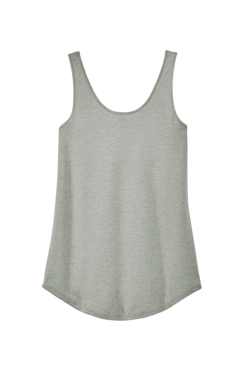 District Women's Perfect Tri Relaxed Tank - Heathered Grey