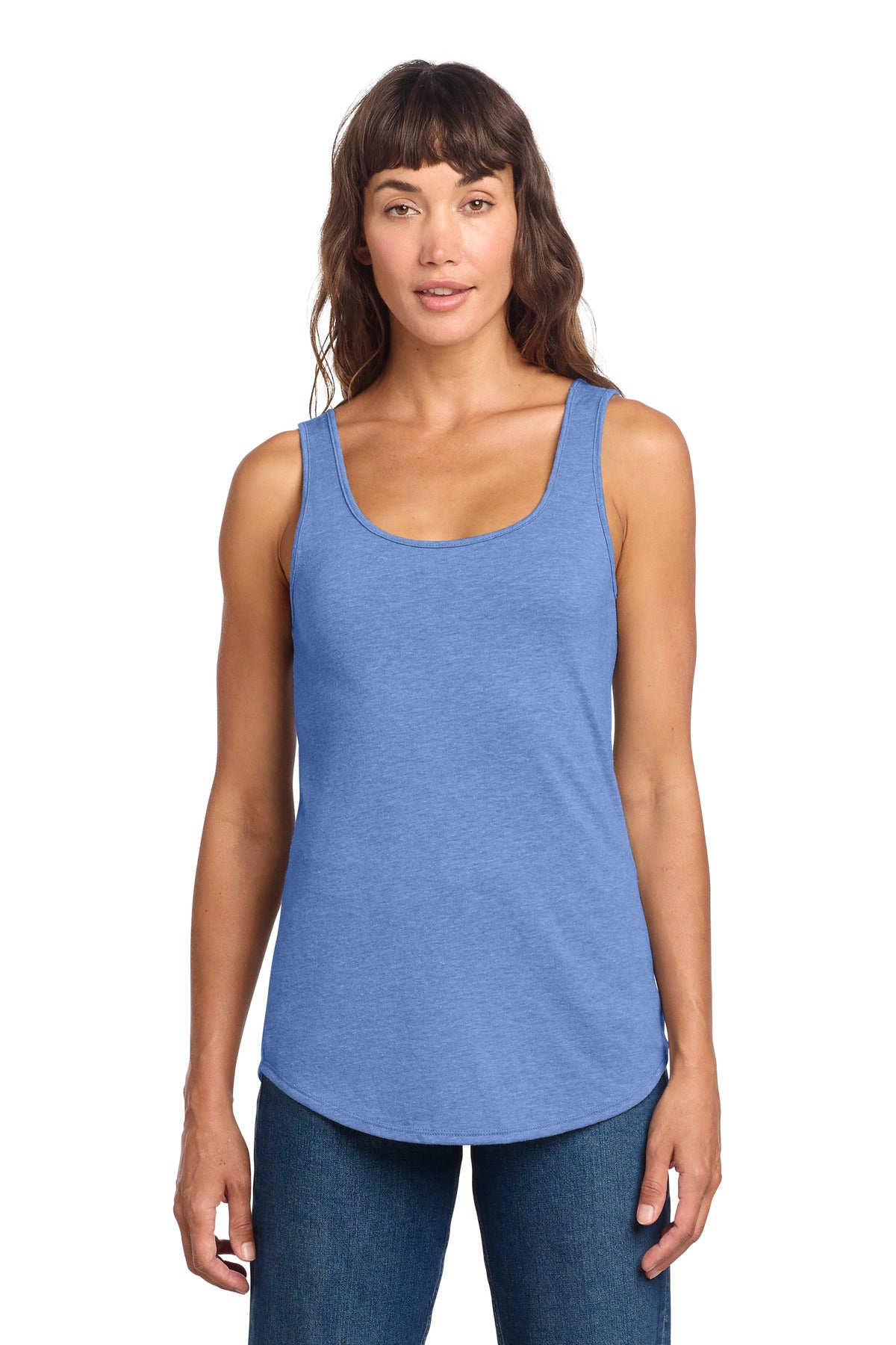District Women's Perfect Tri Relaxed Tank - Maritime Frost