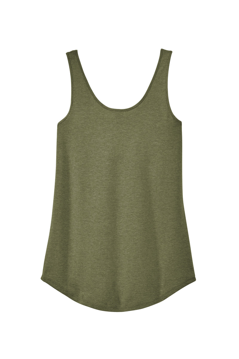 District Women's Perfect Tri Relaxed Tank - Military Green Frost