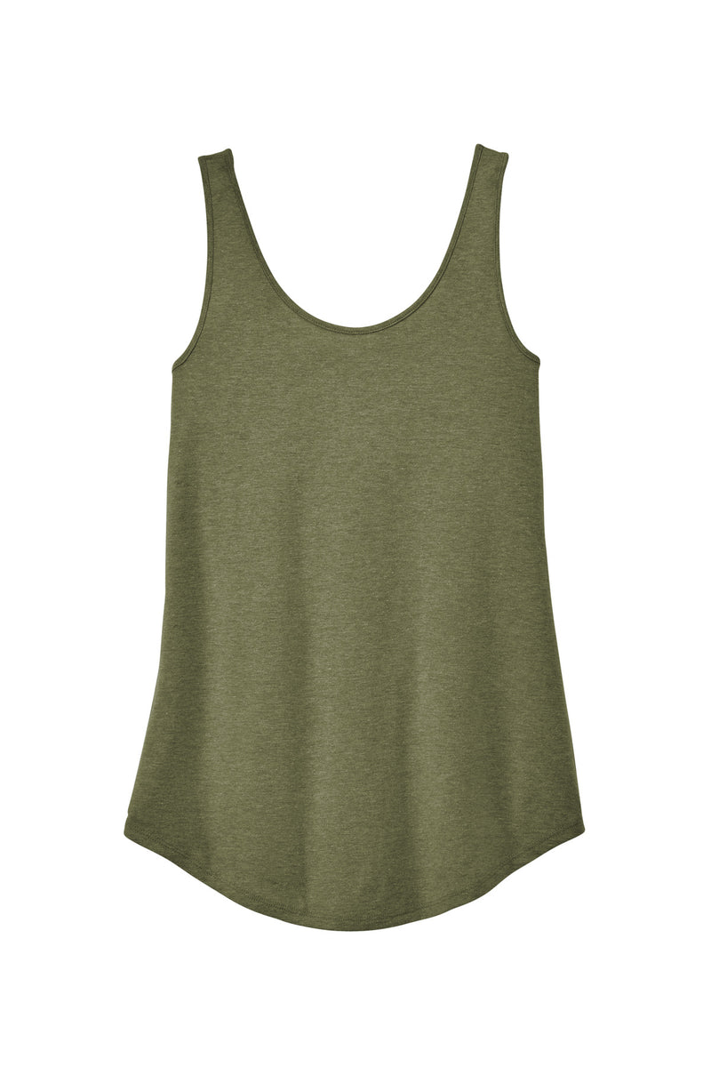 District Women's Perfect Tri Relaxed Tank - Military Green Frost