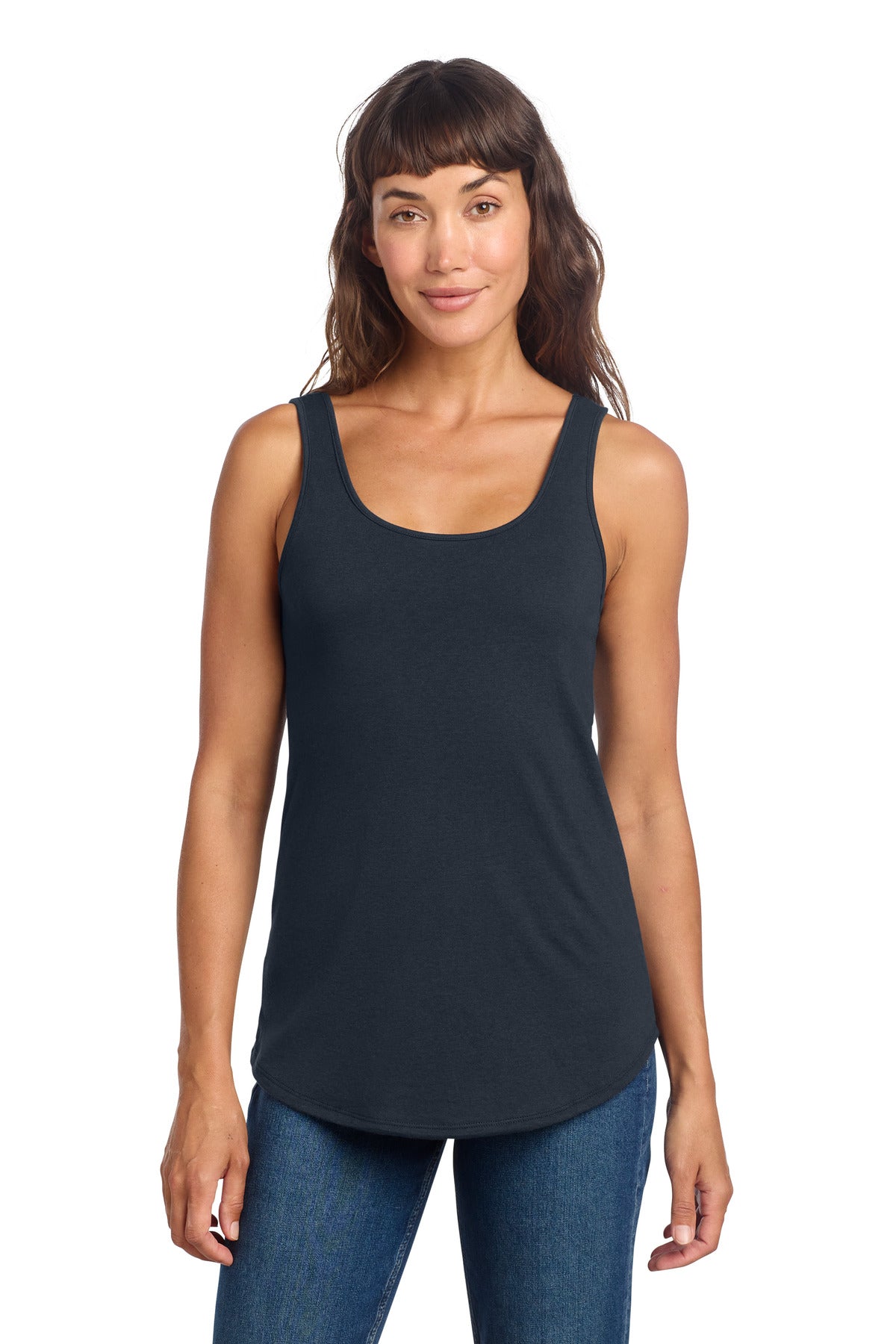 District Women's Perfect Tri Relaxed Tank - New Navy
