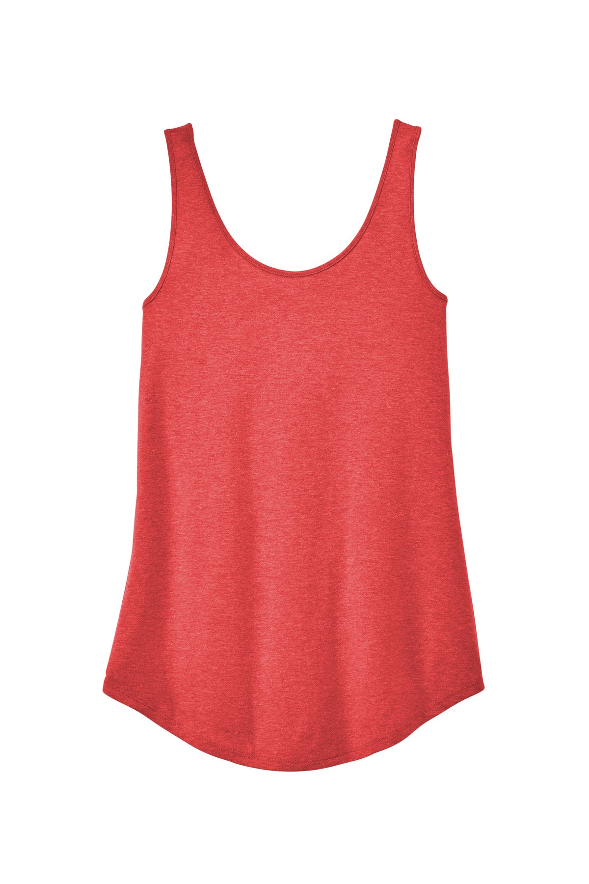 District Women's Perfect Tri Relaxed Tank - Red Frost