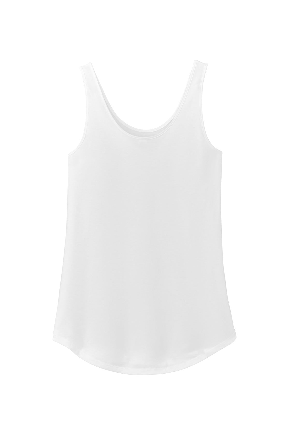 District Women's Perfect Tri Relaxed Tank - White