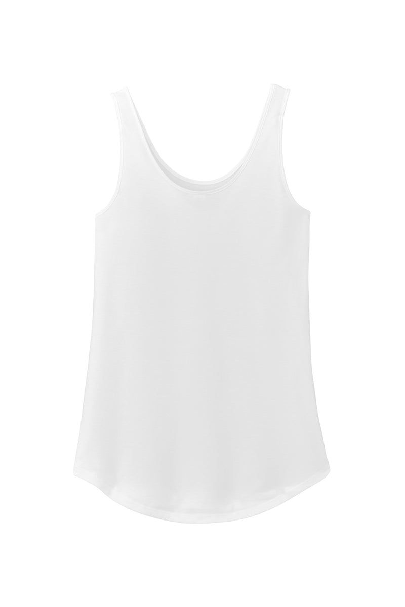 District Women's Perfect Tri Relaxed Tank - White
