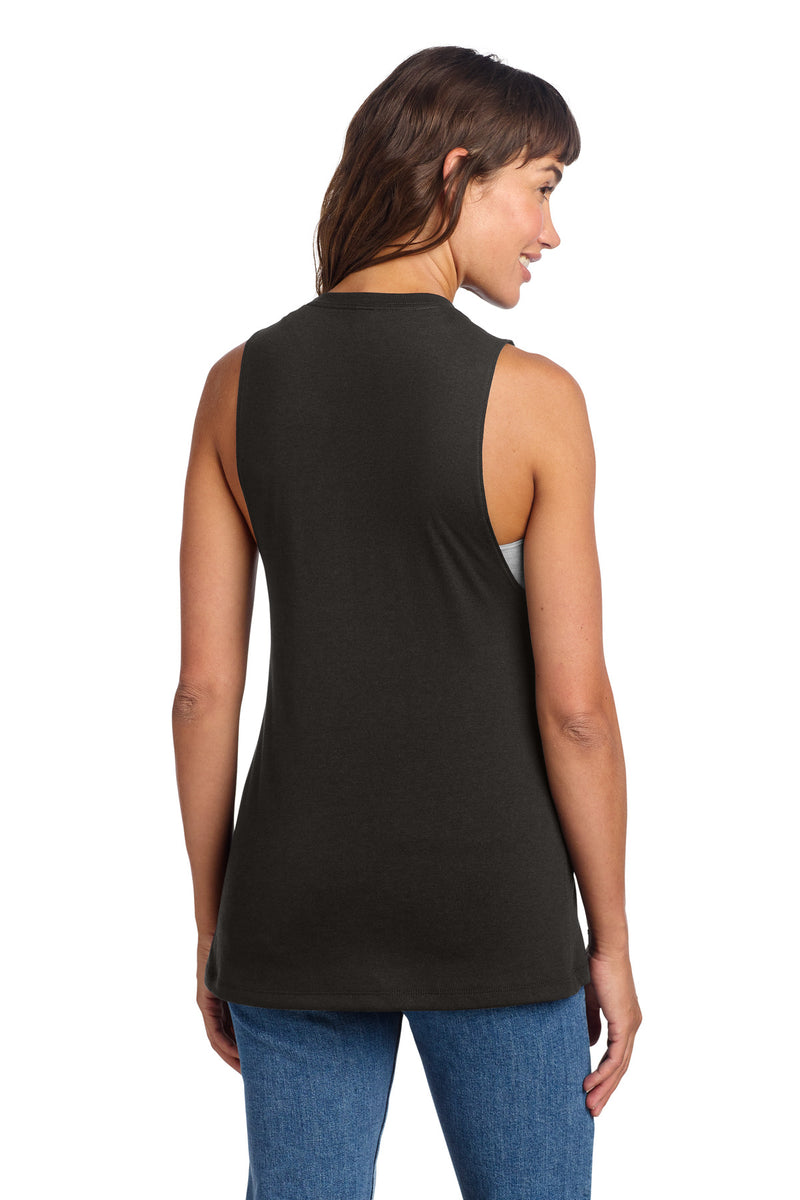 District Women's Perfect Tri Muscle Tank - Black