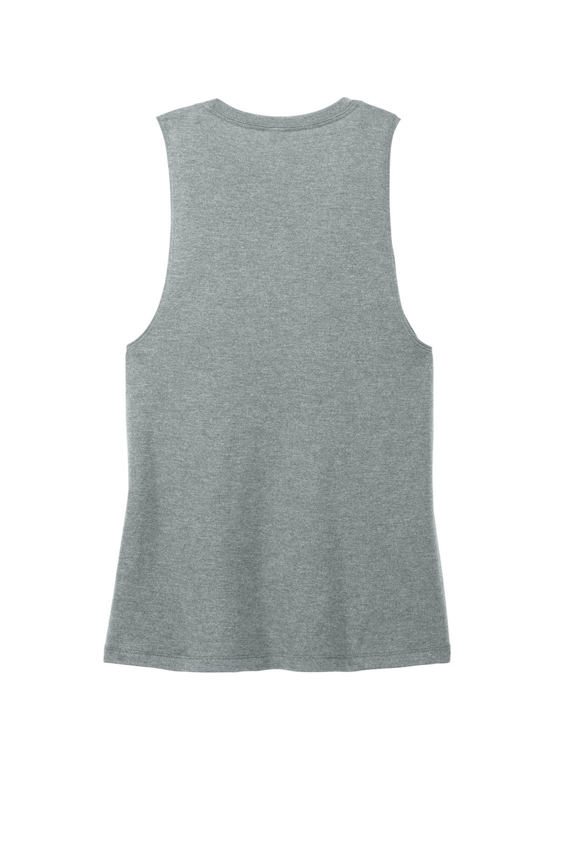 District Women's Perfect Tri Muscle Tank - Heathered Grey