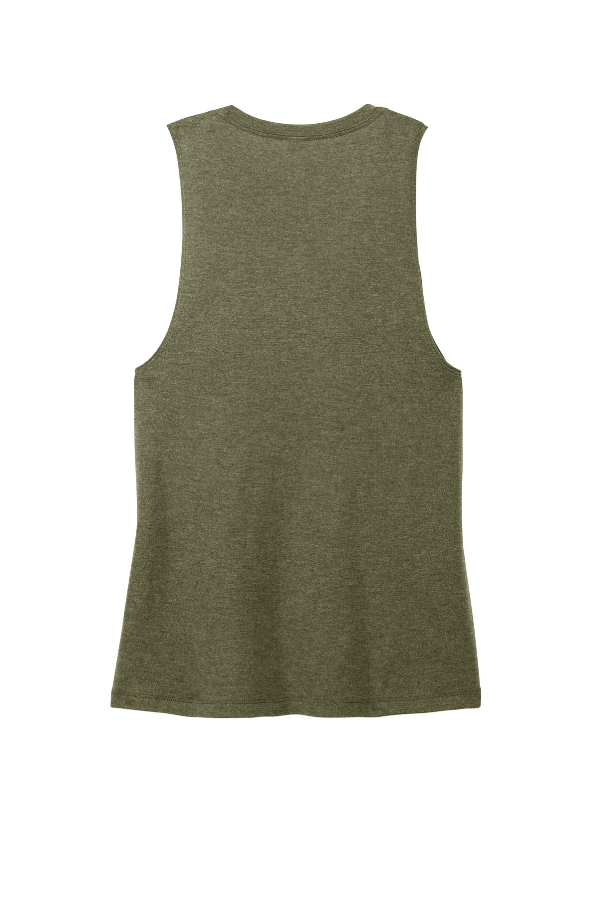 District Women's Perfect Tri Muscle Tank - Military Green Frost