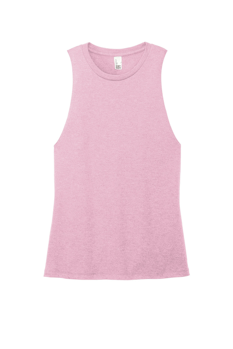 District Women's Perfect Tri Muscle Tank - Wisteria Heather