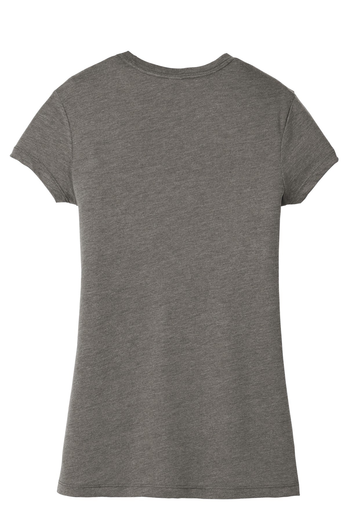 District  Women's Fitted Perfect Tri  Tee - Grey Frost