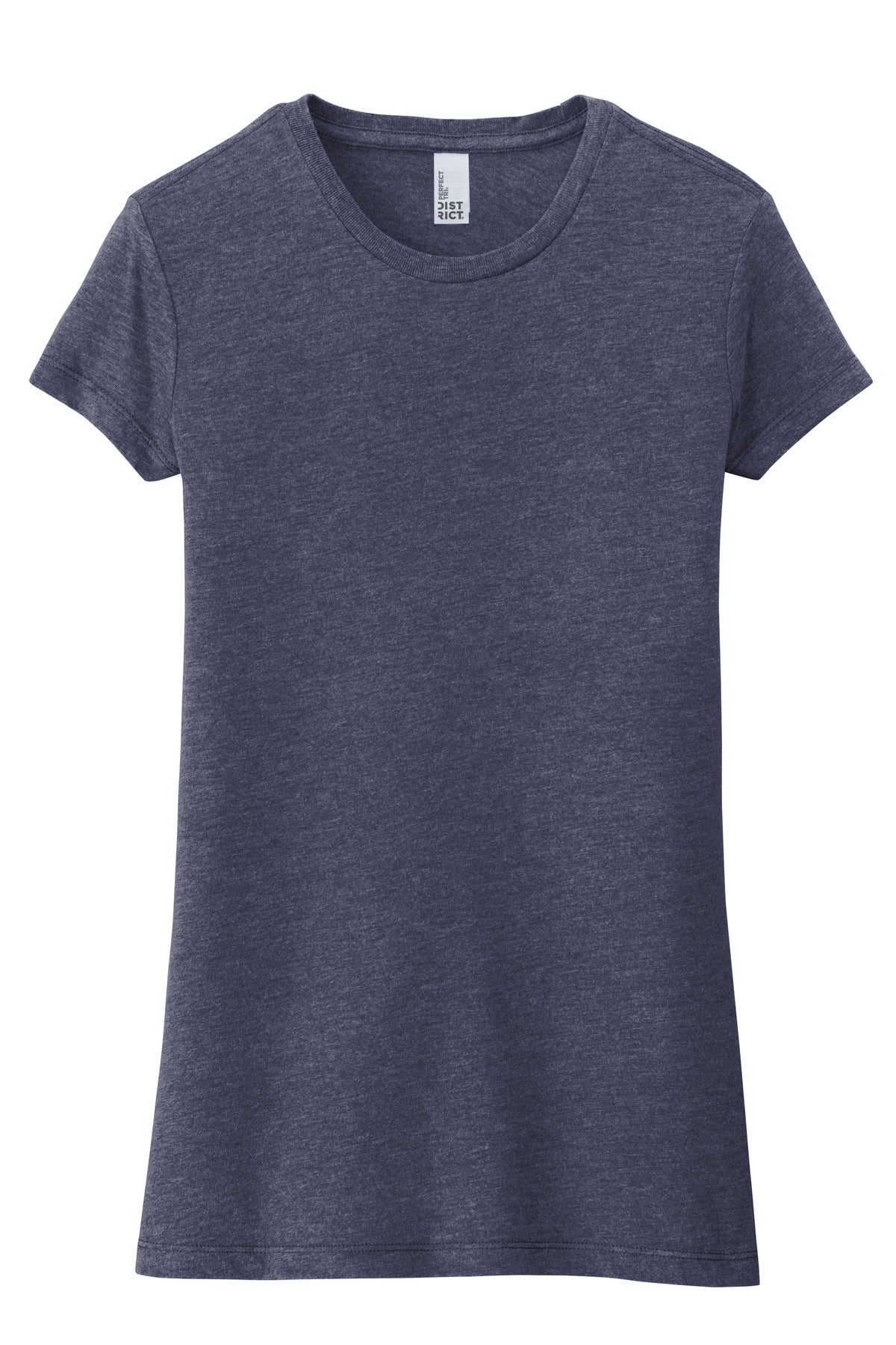 District  Women's Fitted Perfect Tri  Tee - Navy Frost