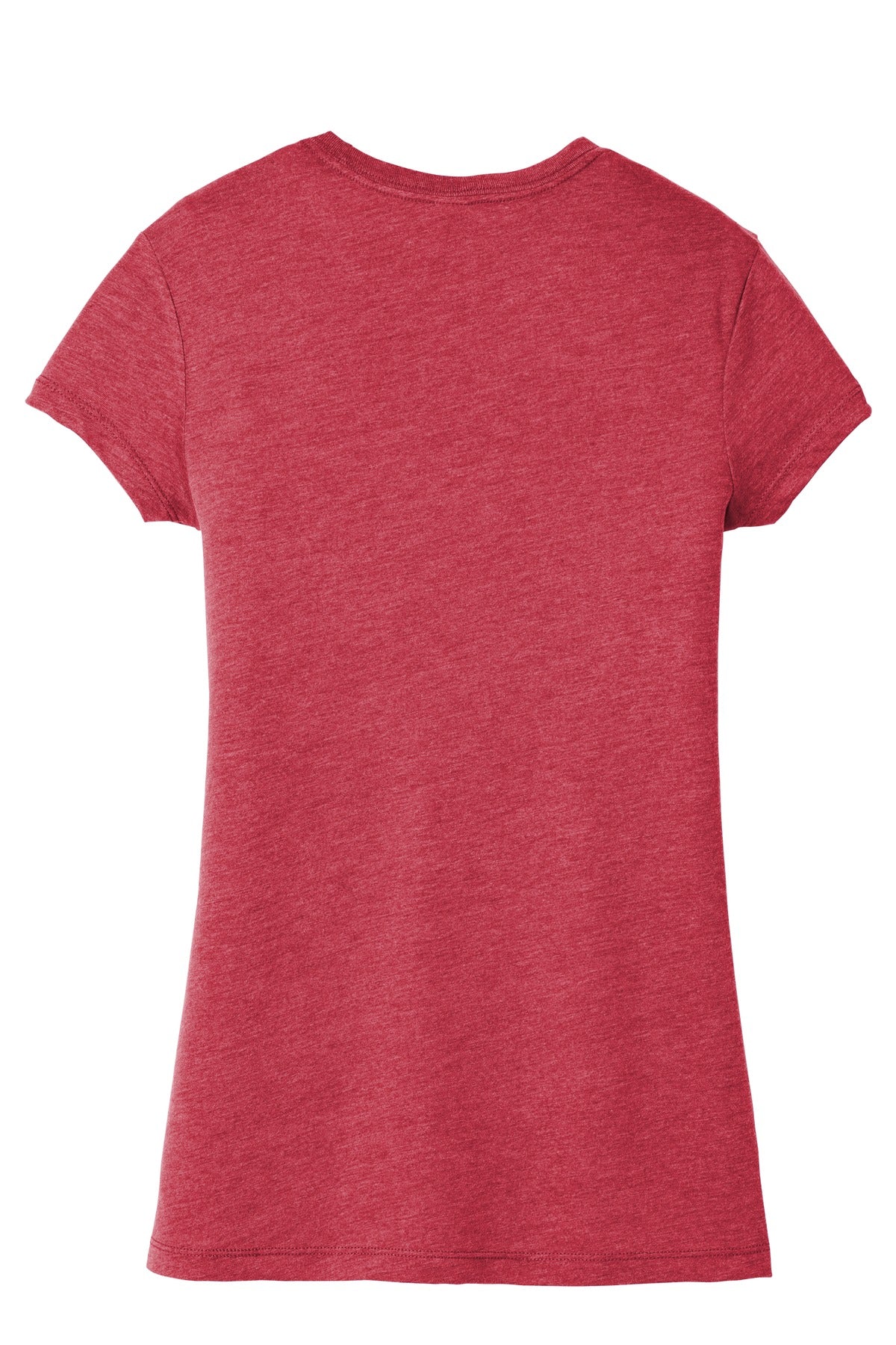 District  Women's Fitted Perfect Tri  Tee - Red Frost