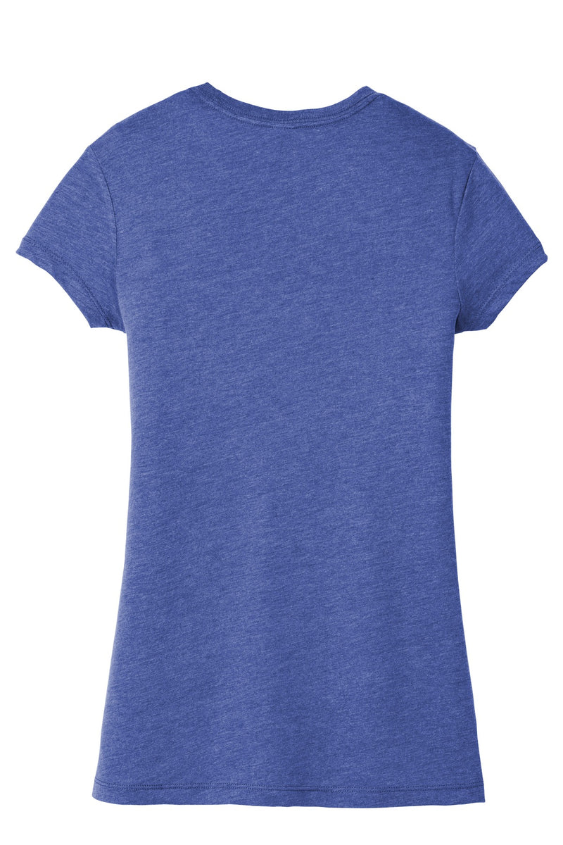 District  Women's Fitted Perfect Tri  Tee - Royal Frost