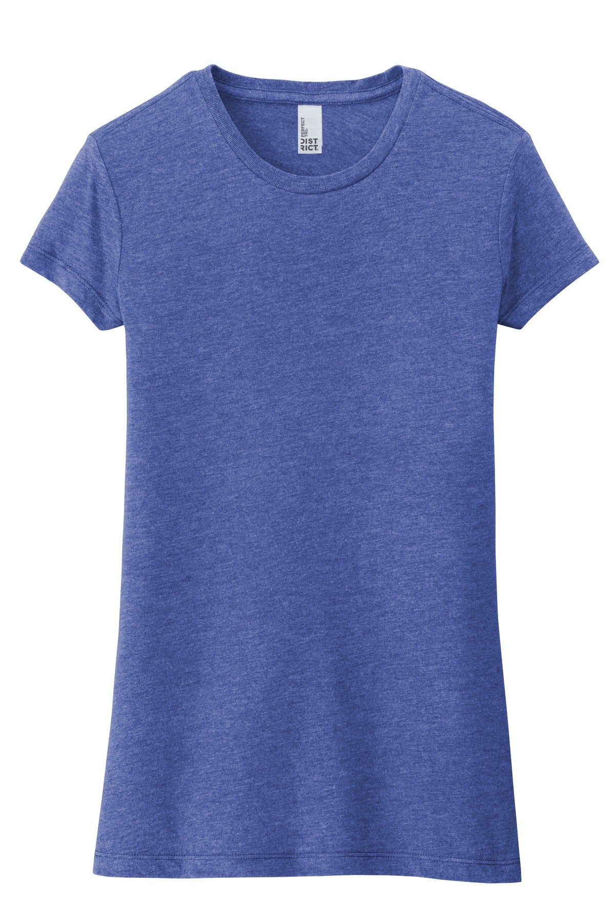 District  Women's Fitted Perfect Tri  Tee - Royal Frost