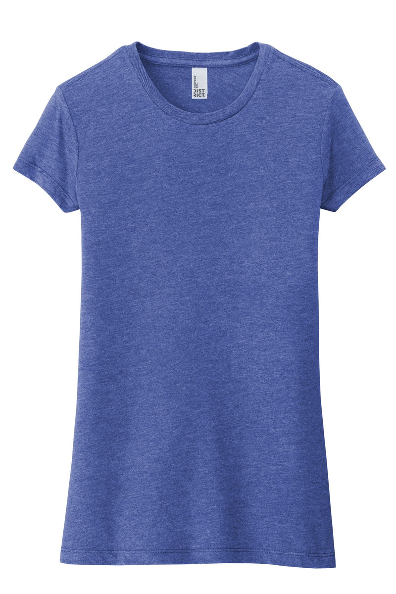 District  Women's Fitted Perfect Tri  Tee - Royal Frost
